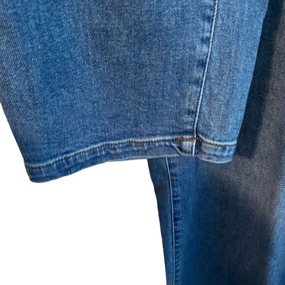 Technology by Recreation Jean Women Sz 10 Crop Flexi-Fit Elastic Waist High Rise - Picture 5 of 10